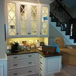 Brea Orange County custom cabinets and stairs