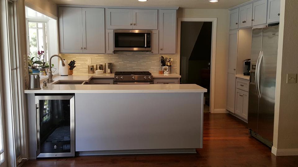 Completed this kitchen today for Jenny’s parents.